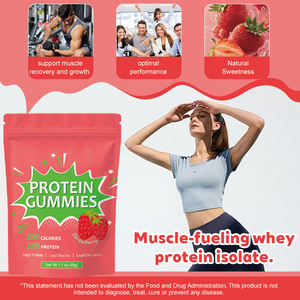 Gummies protéinés OEM en gros avec 17g de protéines par portion – Complément pratique de protéines de lactosérum pour le soutien musculaire - Product Image 4