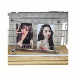 2024 New Trending Rectangular Transparent Acrylic <b>CD</b> Photocard Display Kpop Items for Kpop Idols - Product Image 1