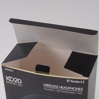 Boîtes d'emballage électroniques personnalisées pour câbles USB et écouteurs, carton pliable, gaufrage, recyclable, OEM 96