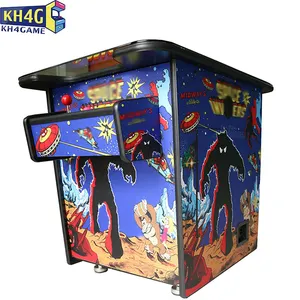 Customized 21.5 Inch Coin Operated Cocktail Video Arcade Games Game Table Arcade Machine