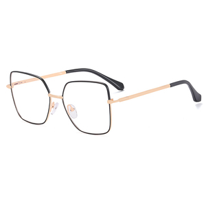 <span class=keywords><strong>Occhiali</strong></span> da Vista Vintage con Montatura Quadrata Dorata per Donna 2025, <span class=keywords><strong>Occhiali</strong></span> Oversize in Metallo per Uomo, Lenti Trasparenti, <span class=keywords><strong>Occhiali</strong></span> Ottici - Product Image 4