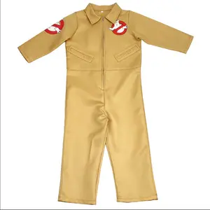 Ghostbusters Cosplay Trang phục halloween trang phục cho trẻ em cậu bé đồ chơi Anime Ghostbusters vũ khí jumpsuits lễ hội phù hợp với