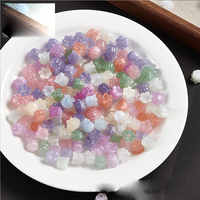 Perles en résine en forme d'orchidée clochette, changeantes de couleur sous UV, pour la création de bijoux DIY faits à la main, pendentifs suspendus, accessoires et cadeaux Hebei Live