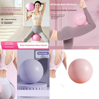 Ballon de Pilates en PVC en gros, mini-ballon d'exercice de 25 cm pour le renforcement du tronc, le tonification des fessiers, la barre et le yoga à domicile