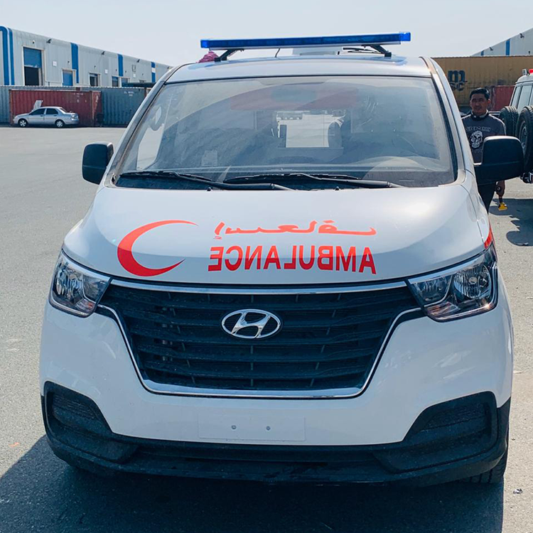 Белый цвет H1 скорой помощи в новом состоянии аварийных транспортных средств