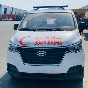 阿联酋stutenham白色H1救护车在新的条件下出现的车辆