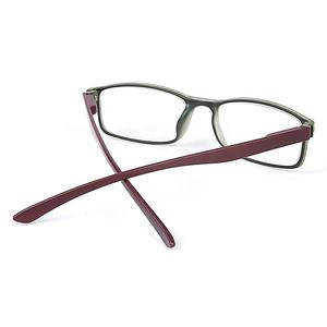2021 nouveau Design mince givré lunettes de lecture hommes femmes personnalisable blanc rouge Orange jaune vert gris bleu clair Champagne - Product Image 6