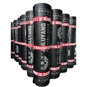 Membrana Impermeabilizante de Betún Modificado SBS de 4 mm, Película de PE Reforzada con Poliéster, <span class=keywords><strong>para</strong></span> Impermeabilización de Techos y Sótanos - Product Image 2