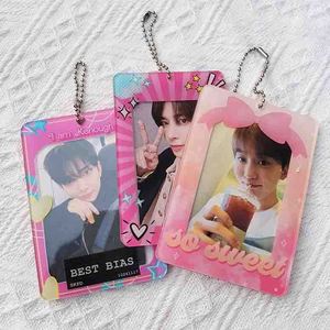 Porte-cartes photo en acrylique personnalisé, imprimé double face, porte-cartes en plastique pour collection de photos, pour la décoration - Product Image 4