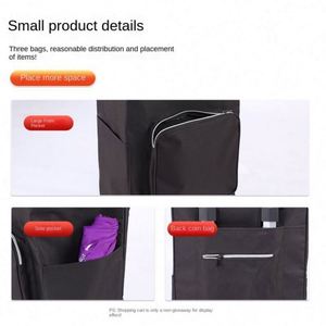 Bolsa de Compras para Exteriores con Capacidad de 40L, con Aislamiento Térmico y Hielo para Entrega de Comida a Domicilio, Refrigeración para Llevar, Bolsa Extraíble - Product Image 5