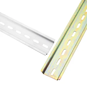 Galvanized Steel Slotted Din Rails Guide rail slotted din mounting rail