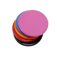 Disques de glisse double face BEONE BE-GD010 de haute qualité pour exercices de renforcement musculaire, 0,3 kg, en EVA et ABS