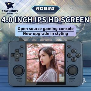 <span class=keywords><strong>2023</strong></span> nouveaux jeux de poche rétro Rgb30 4.0 pouces Portable vidéo Wifi Console de <span class=keywords><strong>jeu</strong></span> contrôleur de manette portable rgb 30 powkiddy bâton - Product Image 2