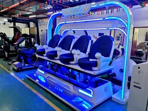 2024 vendita calda Vr simulatore di volo Cockpit 9d sedia di movimento di realtà virtuale simulatore VR cinema per la vendita del prodotto