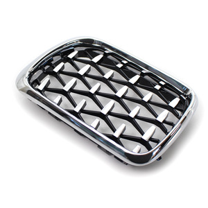 Rejilla de parachoques delantero BMW E36 estilo meteorito electrochapado, entrada de aire de plástico ABS para modelos 1997-1999 - Product Image 2