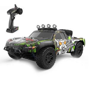 2,4 GHz 4WD RC coche de Control remoto de alta velocidad proporcional Drift <span class=keywords><strong>Racer</strong></span> para niños con controles de función completa vehículo todo terreno - Product Image 5