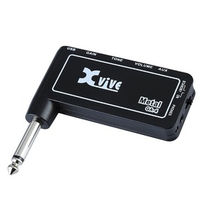 Xvive <span class=keywords><strong>guitare</strong></span> prise <span class=keywords><strong>ampli</strong></span> amplificateur <span class=keywords><strong>Mini</strong></span> Rechargeable <span class=keywords><strong>guitare</strong></span> électrique prise <span class=keywords><strong>casque</strong></span> GA-4 métal - Product Image 1