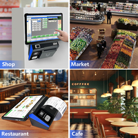 Máquina POS de Escritorio FYJ-116 con Logotipo Personalizado, Caja Registradora Inteligente de Alto Rendimiento, Batería de Larga Duración, Máquina POS con NFC