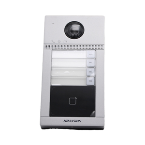 HIKオリジナルDS-KV8413-WME1(B) ビデオインターホンヴィラドアステーションQRコード/フェイス/指紋アクセス制御IP66保護 - Product Image 2