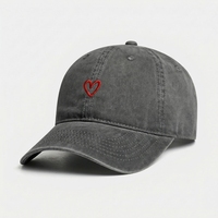 Casquettes de baseball souples en coton non structurées, style vintage délavé, avec logo brodé personnalisé, pour la vente en gros