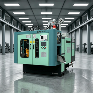 เครื่องขึ้นรูปขวดแบบเป่าลม TS 1.8 ลิตร แบบช่องเดียว ความเร็วสูง สำหรับการผลิตขวดบรรจุภัณฑ์เคมีในครัวเรือน - Product Image 1