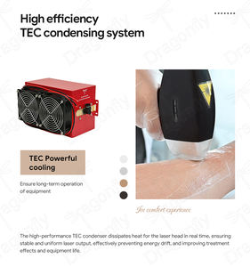 เครื่องกำจัดขนด้วยเลเซอร์ไดโอดความเข้มข้นสูงรุ่นอัพเกรด 4 ความยาวคลื่น สำหรับใช้งานเชิงพาณิชย์ แบบตั้งโต๊ะ มาตรฐาน EU - Product Image 6