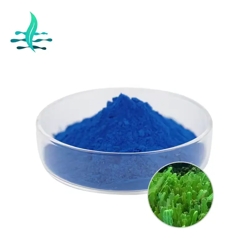 Extracto de espirulina azul al mejor precio, polvo de ficocianina E6 E18 E25 E40