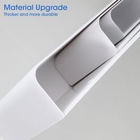 Poubelle de rangement pour linge à fermeture magnétique élastique, économiseur d'espace, en ABS, pour sèche-linge et lave-linge