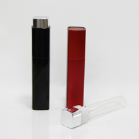 Populaire Mini Carré En Aluminium Rechargeable Parfum Atomiseur Voyage Portable Parfum Vaporisateur Bouteille pour Promotion