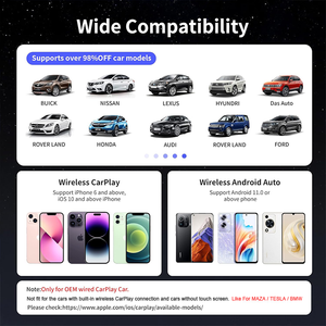 Xe Chơi Netflix Bingo Ai Hộp Carplay Android 10 Android GPS Phổ Ma Thuật Playaibox Bên Ngoài GPS Navigation Box Đối Với <span class=keywords><strong>Apple</strong></span> - Product Image 6