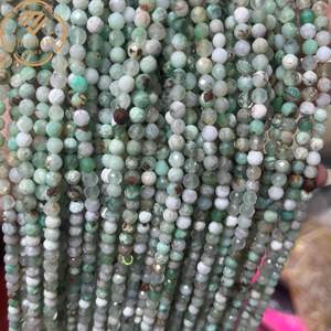 ลูกปัดหินแบบหลวมธรรมชาติขนาด4มม. อัญมณีทรงหลวมตัดเหลี่ยมเพชรพลอยธรรมชาติสำหรับทำเครื่องประดับ - Product Image 5