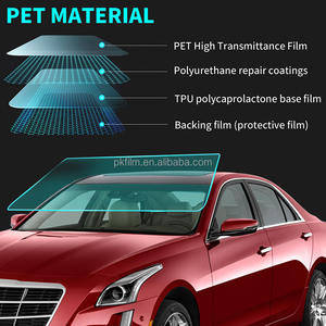 ฟิล์มกรองแสงติดกระจกรถยนต์, ป้องกันรอยขีดข่วนและลบออกได้ - Product Image 6