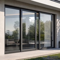 Fenêtres et portes en aluminium GONHO, système de fenêtres et de portes en aluminium sur mesure pour les projets de villas, d'appartements et de bâtiments résidentiels