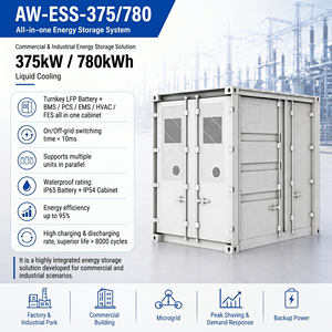 780kWh 375kW Liquid Cooling C&I BESS LiFePO4 <b>Energy</b> <b>Storage</b> <b>System</b> All in One PV Diesel Hybrid Microgrid Turnkey Cabinet - Product Image 3