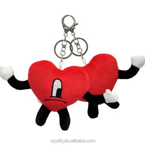 新款3D坏兔学校钥匙扣毛绒嘻哈风格汽车钥匙扣批发 - Product Image 2
