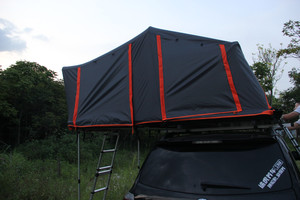 Tente de toit en aluminium pour 4 personnes, 2 pièces, grand espace, <span class=keywords><strong>Camping</strong></span>, voiture, coque dure, <span class=keywords><strong>2023</strong></span> - Product Image 5
