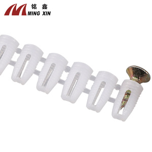 Anclajes de Expansión de Plástico Mingxin M4 con Tapones Integrados para Instalación de Muebles y Gabinetes - Product Image 3