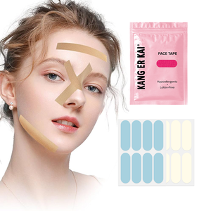 Yüksek Esneklikli Nefes Alabilen Cilt Germe Bandı, Pamuklu Boyun Bantları Gevşek Sarkmış Cildi Anında Yapışkanlı Sıkılaştırma için - Product Image 3