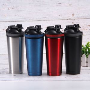 Bouteille shaker de sport en acier inoxydable à double paroi isolée de 750 ml (25 oz) avec logo personnalisé, vente en gros, gobelet shaker de sport pour la salle de sport - Product Image 6