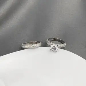 Anel de silicone personalizado, anéis de joias de prata esterlina da tailândia