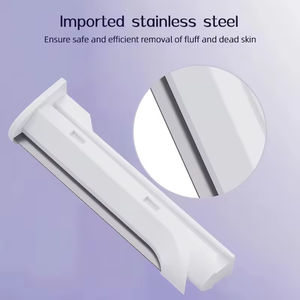 Rechargeable <strong>Hair</strong> <strong>Removal</strong> Facial Exfoliation Razor Stainless Steel Sonic Dermaplaning Tool for Women <strong>Face</strong> with Refill Blades - Product Image 3