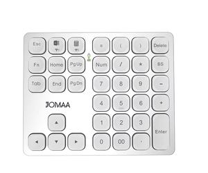 Rechargeable BT Wireless Mini Numeric Keypad <b>Keyboard</b> 36 Keys <b>USB</b> Type-C Data Entry in Stock - Product Image 1