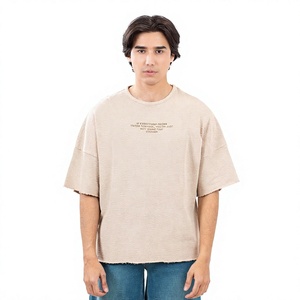 เสื้อยืดแขนสั้นผู้ชายทรงปกติ สไตล์ลำลอง คอโอ ผ้าฝ้าย 100% คุณภาพสูง ไซส์ใหญ่ รุ่น OEM ปี 2026 ที่ได้รับความนิยมมากที่สุด - Product Image 1