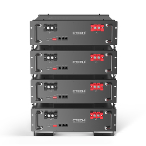 Batterie de stockage d'énergie domestique et commerciale 48V 100Ah 200Ah avec BMS CAN séparé pour rack de serveur - Product Image 4