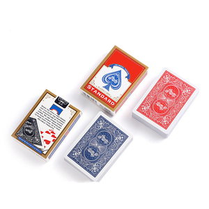 Cartas de póquer de venta directa de fábrica de naipes de papel personalizadas de alta calidad con embalaje de caja de papel al por mayor - Product Image 3