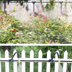 Kit de pulvérisateur de brumisation réglable à 360 ° Système de refroidissement par brumisation avec minuterie pour jardins, serres d'irrigation - Product Image 4