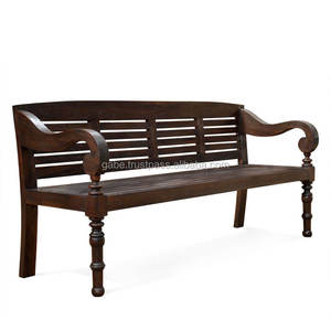 ม้านั่งไม้ จาวา คลาสสิค มะฮอกกานี - Product Image 3
