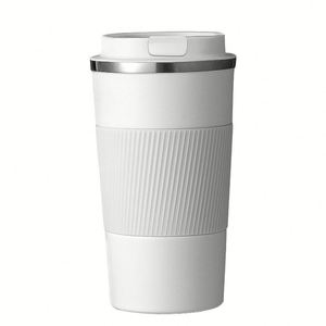 New Arrival Gift Cup 380ml 510ml Travel Coffee Cups Insulated <b>Double</b> <b>Walled</b> Stainless Steel Tumbler Silicone Sleeves - Product Image 4