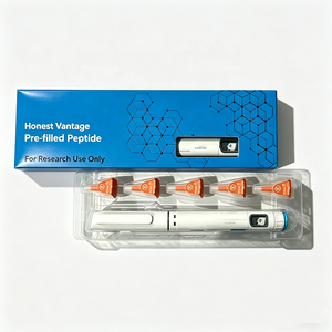 Recyclable Coated Paper Colorful Custom Design Prefilled Injection Pen Packaging Box with Plastic Tray - Product Image 5