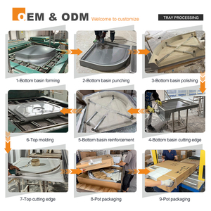 <span class=keywords><strong>Cabina</strong></span> Doccia Moderna di Alta Qualità per Camere d'Albergo, Facile <span class=keywords><strong>da</strong></span> Mantenere, Cabine Doccia e Vasche <span class=keywords><strong>da</strong></span> <span class=keywords><strong>Bagno</strong></span> - Product Image 4